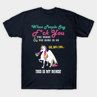 Unicorn Mount T-Shirt